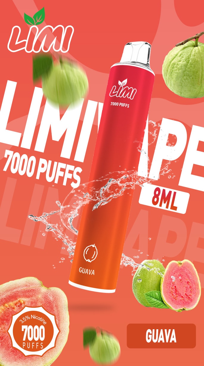 LIMI 7000口拋棄式電子煙｜大容量持久體驗 - 電子煙潮流商城