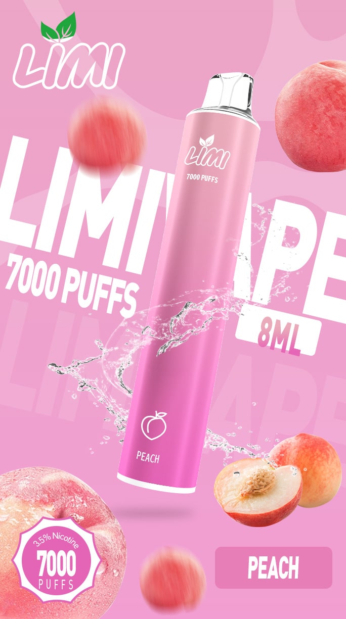 LIMI 7000口拋棄式電子煙｜大容量持久體驗 - 電子煙潮流商城