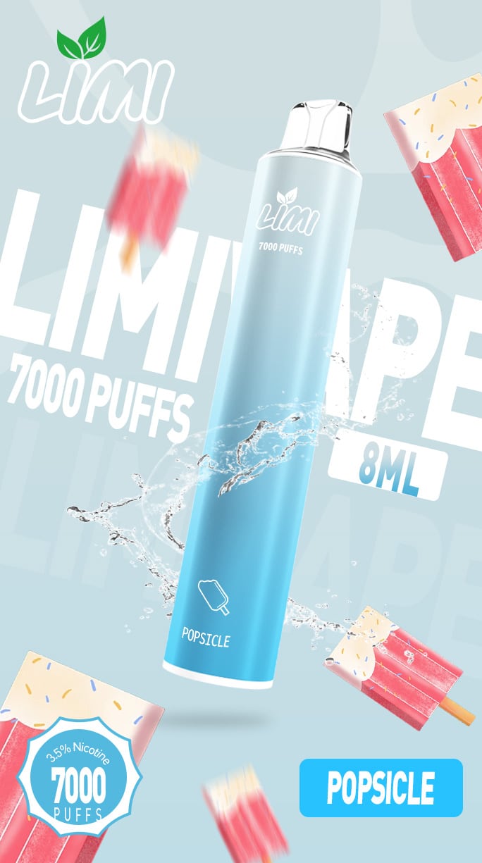 LIMI 7000口拋棄式電子煙｜大容量持久體驗 - 電子煙潮流商城